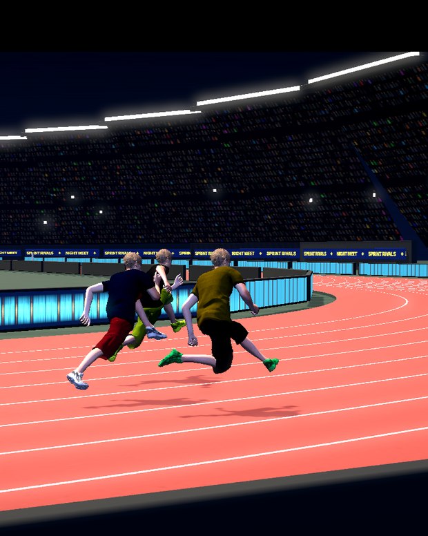 The 200m in Sprint Rivals.