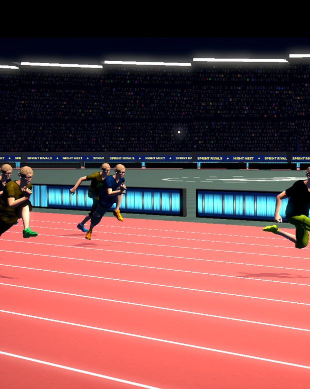 The 400m in Sprint Rivals.